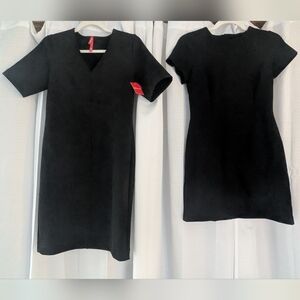 Spanx XS black dress bundle Suede & Ponte